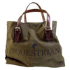 Rebecca Ray Equestrian Racing Tote in Hunter/Brown