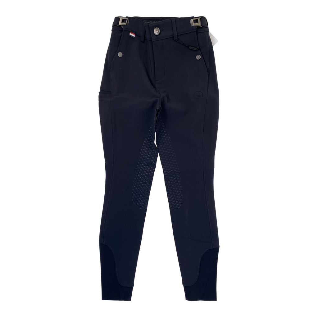 Kingsland 'Knox' Boy's Full Seat Breeches in Navy