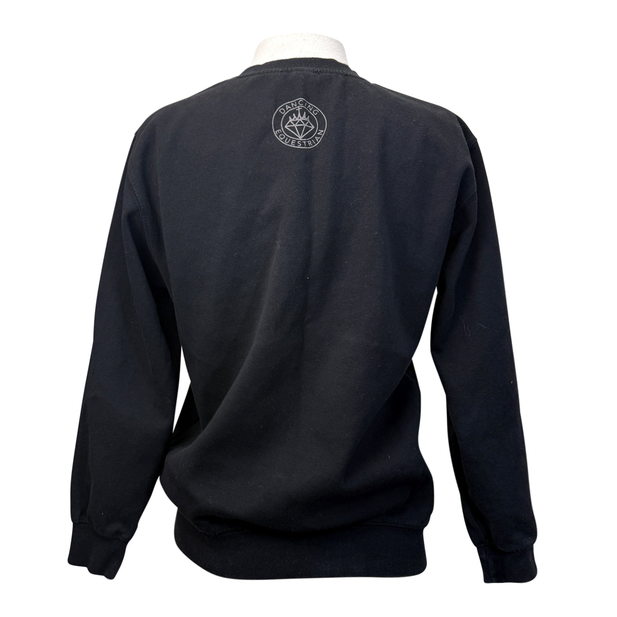 Dancing Equestrian 'My Horse' Sweater in Black