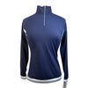 Acegolfs Quarter Zip Long Sleeve Shirt in Navy