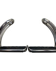 Ophena S Magnetic Safety Stirrups in Black/Silver 