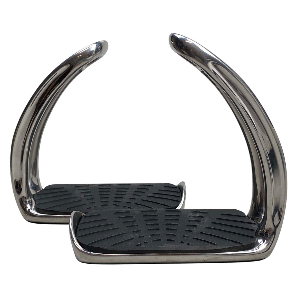Ophena S Magnetic Safety Stirrups in Black/Silver 