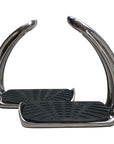 Ophena S Magnetic Safety Stirrups in Black/Silver 