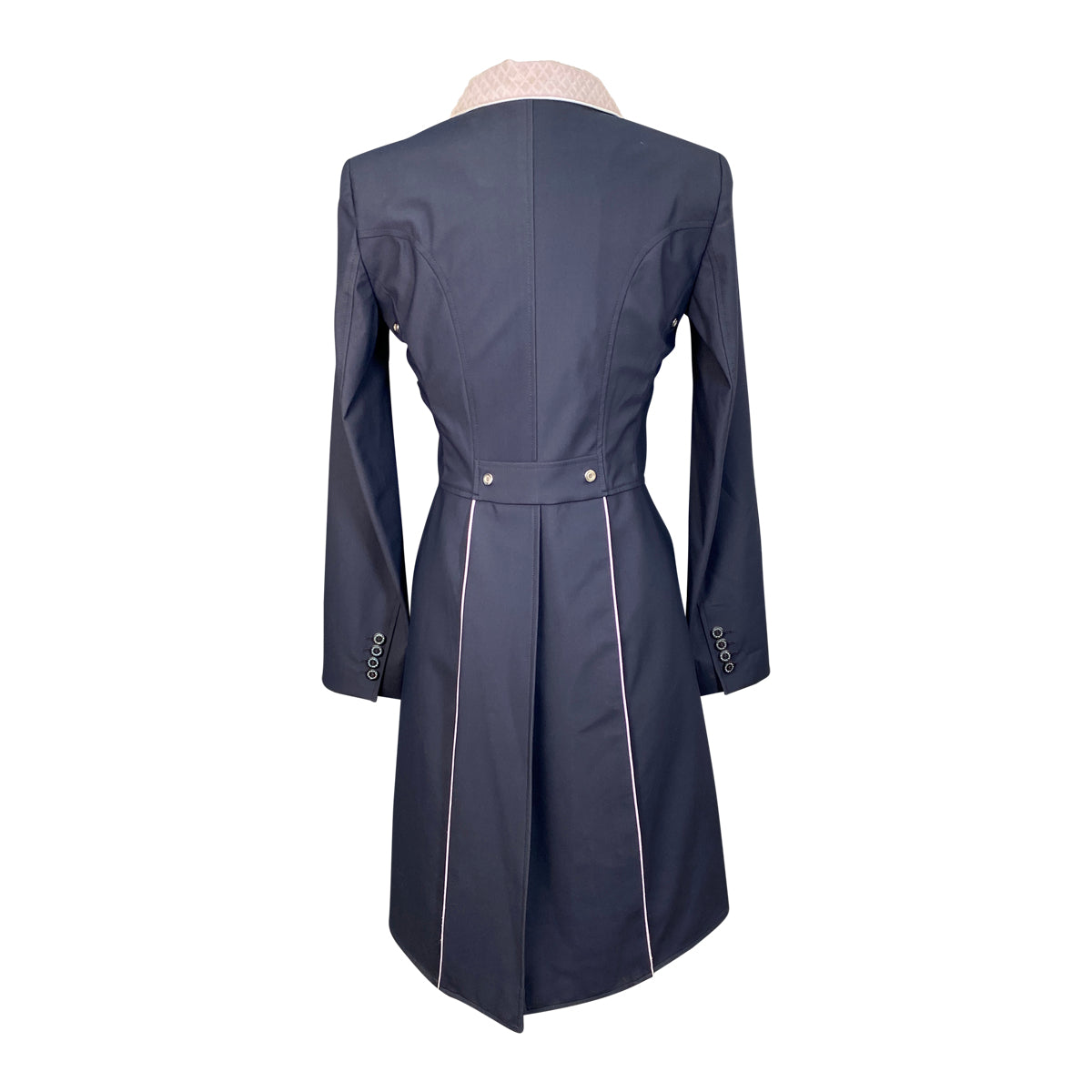 Equiline 'Scila' Competition Tailcoat in Navy w/Pink