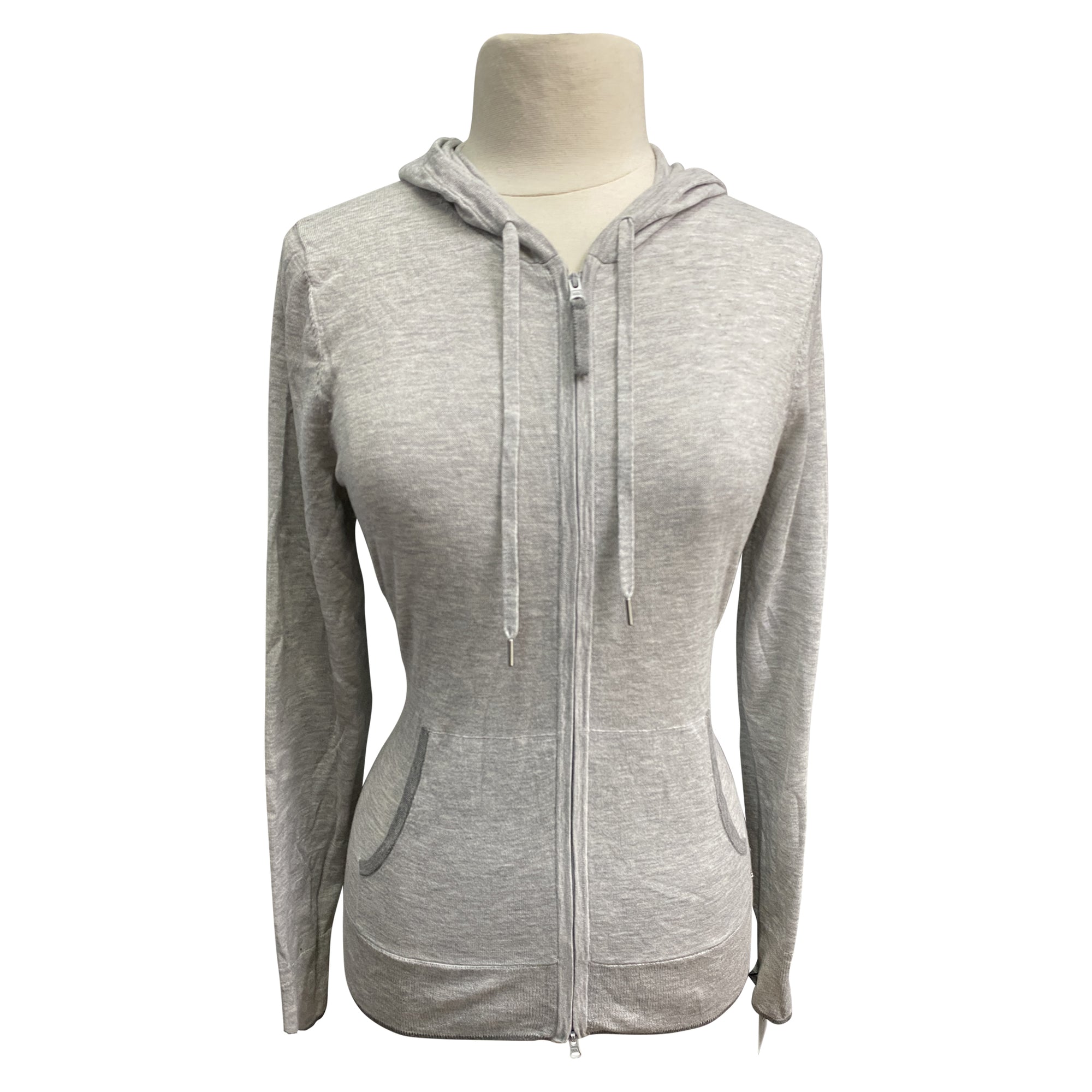 RJ Classics 'Taylor' Full-Zip Hoodie in Light Grey Heather