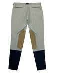 Back of Mastermind Hunter Breeches in Sand