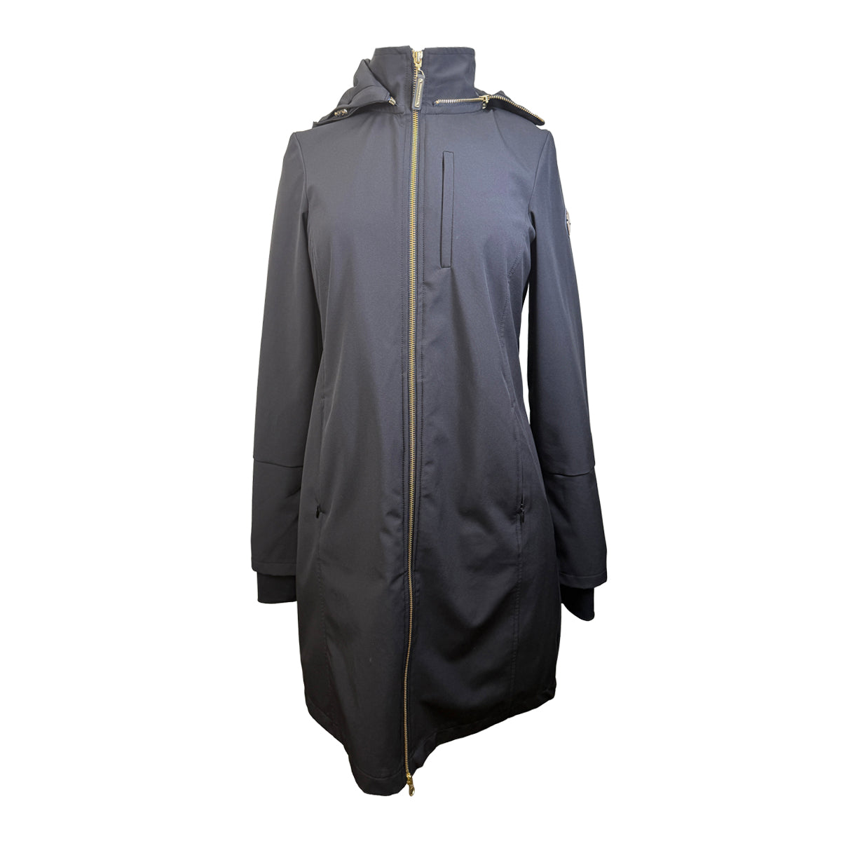 Asmar Equestrian Long Coat in Black
