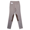 Back of Botori 'Kate' Riding Tights in Pewter