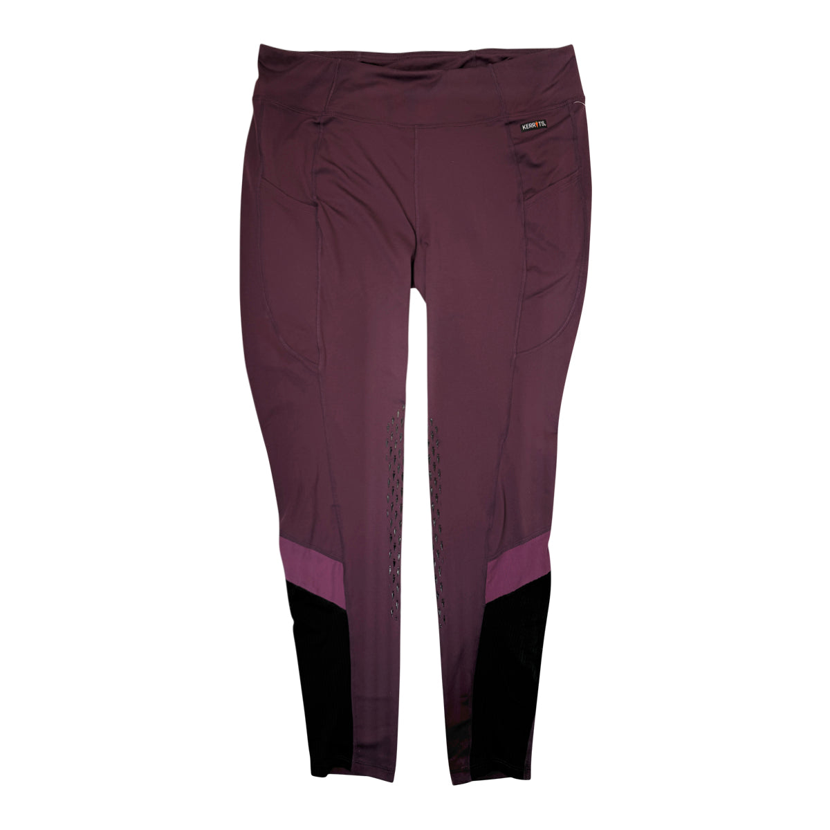 Kerrits &#39;Freestyle&#39; Knee Grip Pocket Tight in Purple