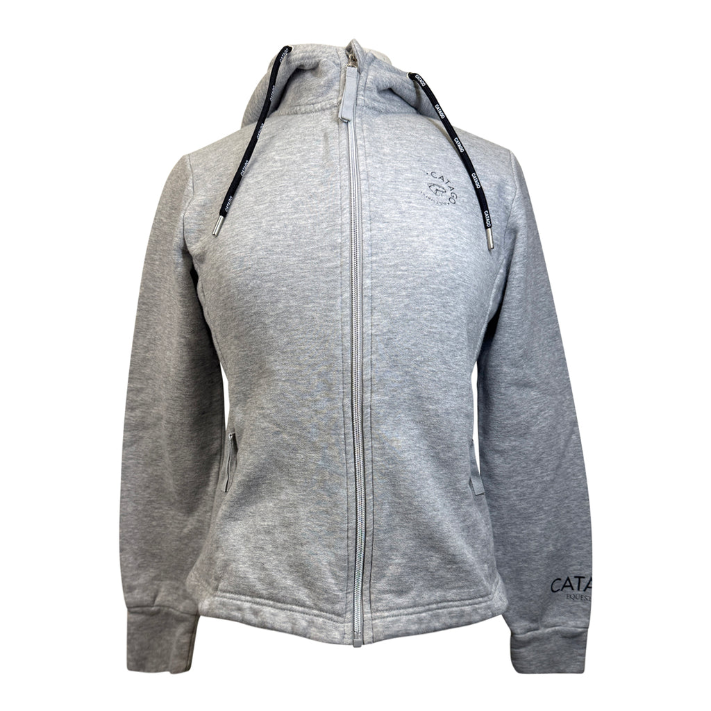 Catago 'Natalie' Zip-Up Hoodie in Grey