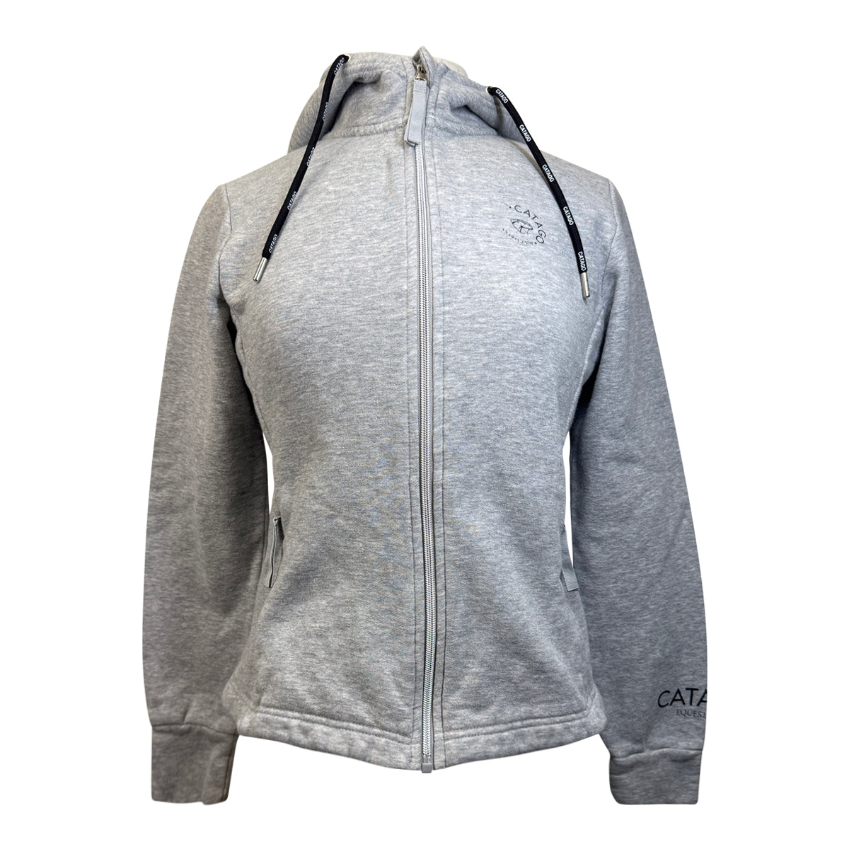 Catago 'Natalie' Zip-Up Hoodie in Grey