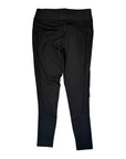 Equestrian Stockholm 'Jump Movement' Knee Patch Riding Tights in All Black