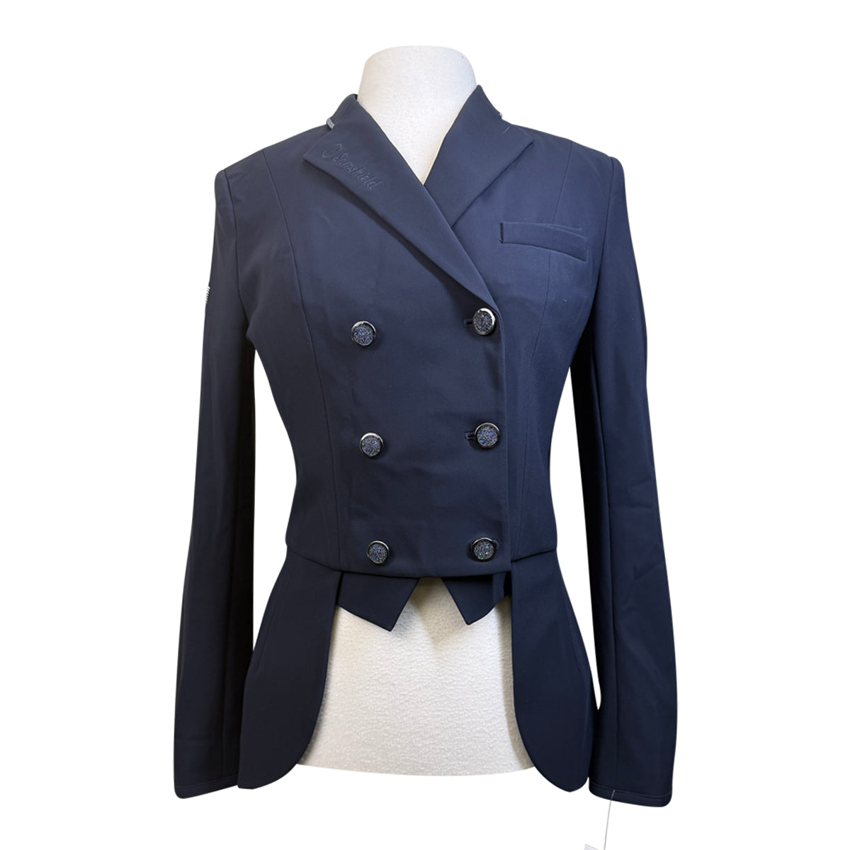Samshield Crystal Short Tailcoat in Navy