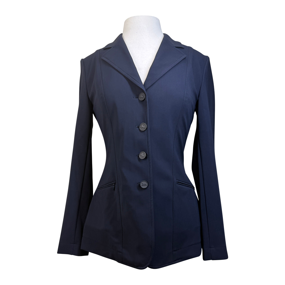 RJ Classics 'Victory' Orange Label Show Coat in Navy