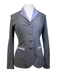 Sarm Hippique 'Comfort Sport' Show Coat in Grey
