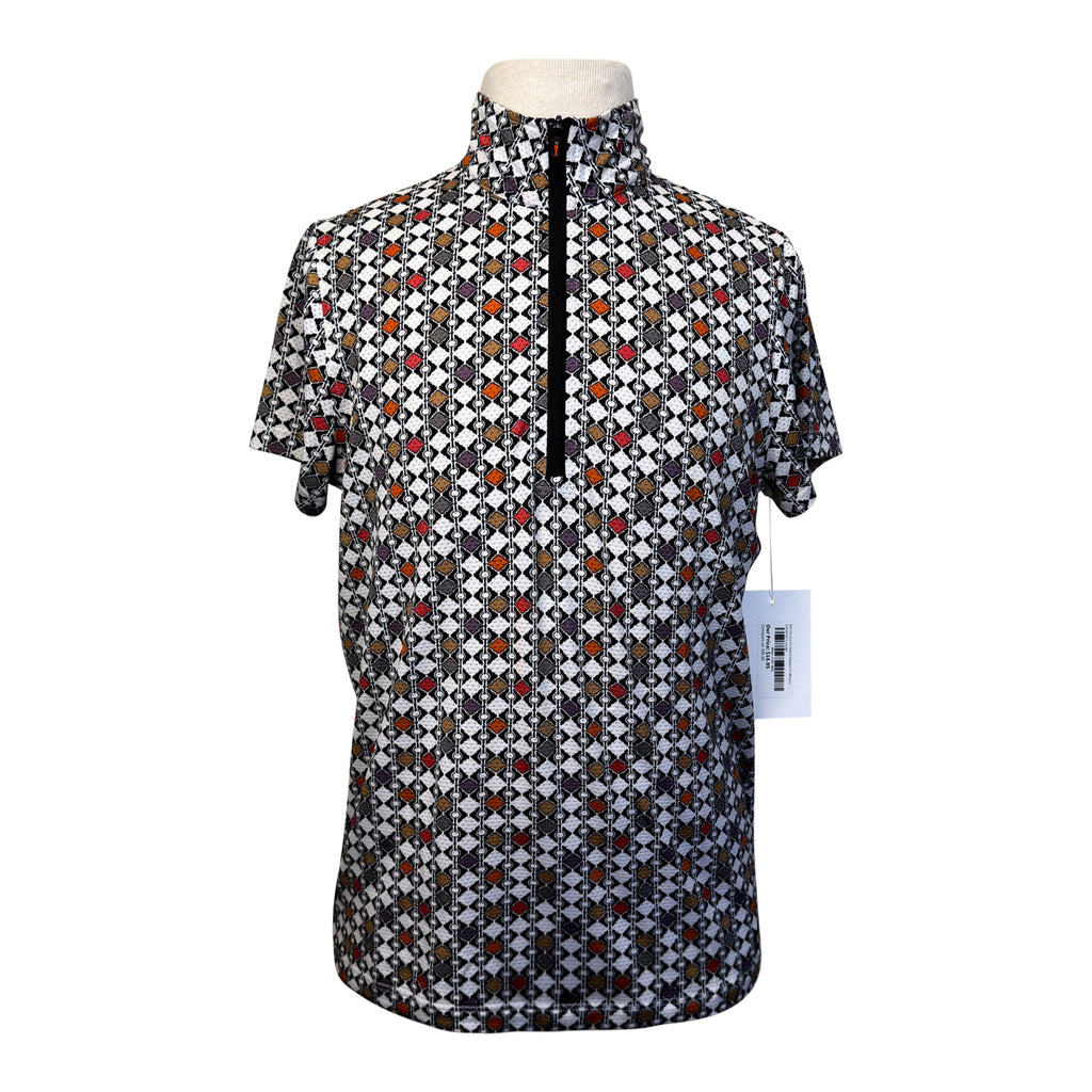 Kerrits Ice Fil Short Sleeve in Mosaic  - Children's Large