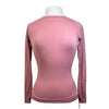 Riviera 'Chelsea' Long Sleeve Compression Top in Dusty Rose