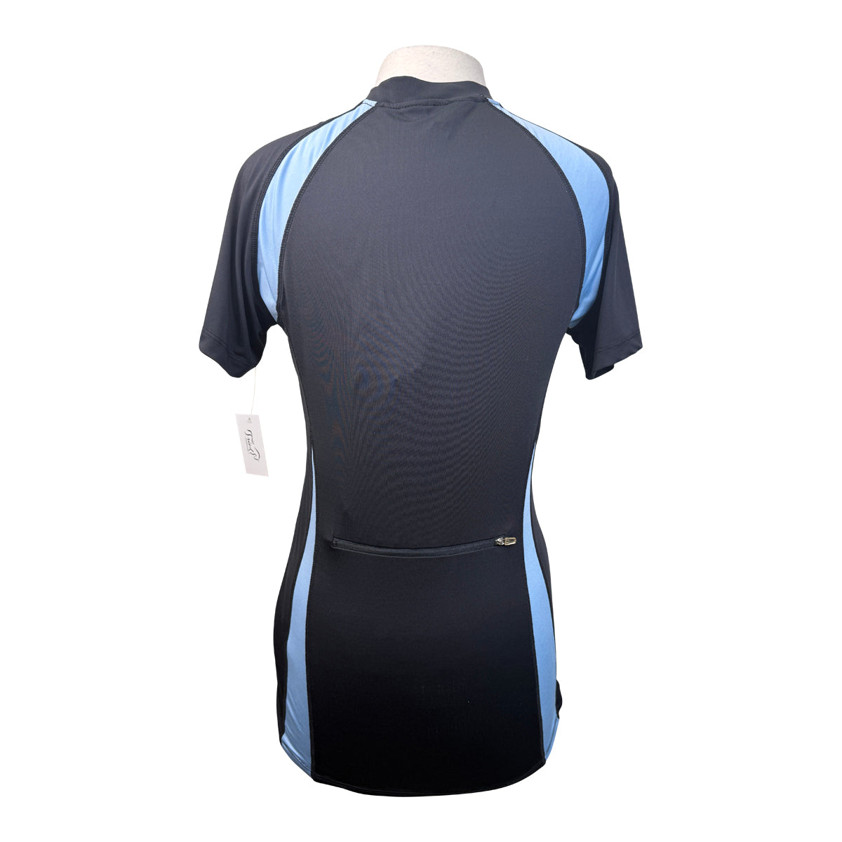 Kingsland Short Sleeve Training Shirt in Black/Sky Blue