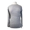 Long Sleeve Seamless Athletic Tee in Grey Heather
