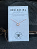 Elevated Equestrian 14k Rose Gold Horseshoe Necklace in Rose Gold - 16"-18"