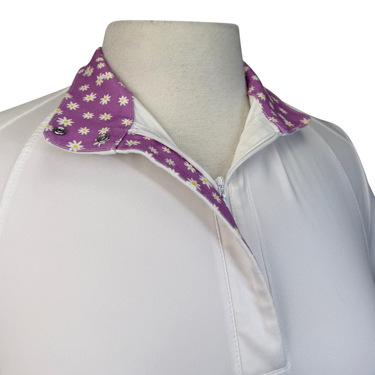 RJ Classics 'Sadie 37.5' Ladies Show Shirt in White/Daisies