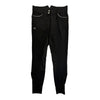 Halter Ego 'Evolution' Full Seat Breeches in Black/Silver
