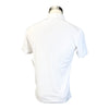 AA Platinum 'Davide' Men's Polo Shirt in White - Men's Large