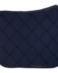 Cavalleria Toscana 'Orbit' Quilted Dressage Saddle Pad in Dark Blue