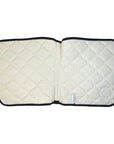 Cavalleria Toscana 'Orbit' Quilted Dressage Saddle Pad in Dark Blue