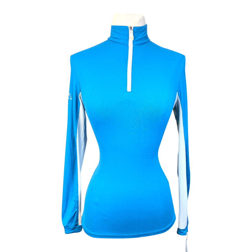 Kastel 'Charlotte' Sun Shirt in Blue/White 
