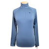 Front of Ariat 'Lowell' Baselayer in Powder Blue - Women's XS