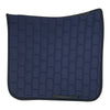 Cavalleria Toscana Geometric Quilted Dressage Saddle Pad in Dark Blue