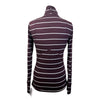 Ariat Tek Cold Series Baselayer in Burgundy Stripe