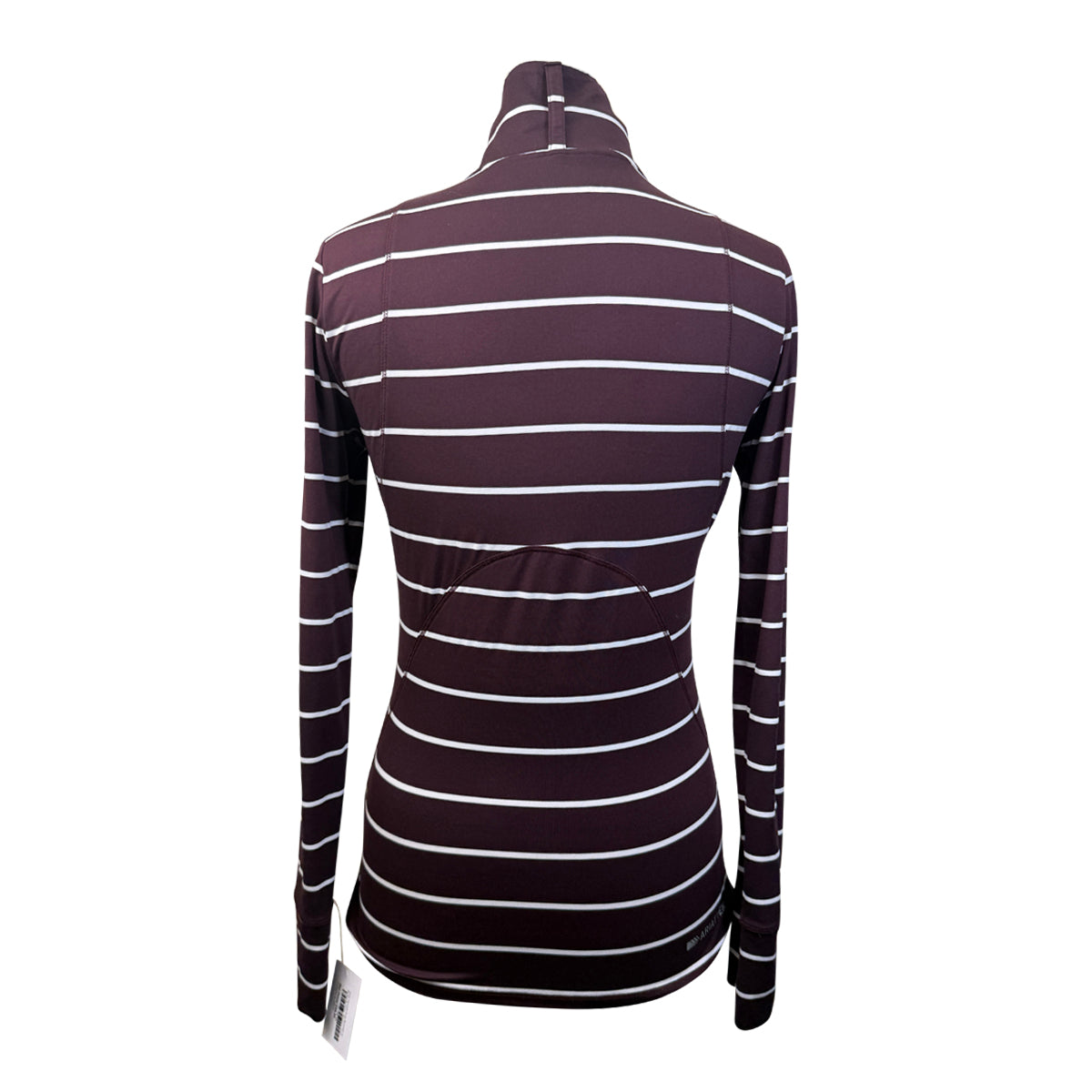 Ariat Tek Cold Series Baselayer in Burgundy Stripe