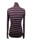 Ariat Tek Cold Series Baselayer in Burgundy Stripe