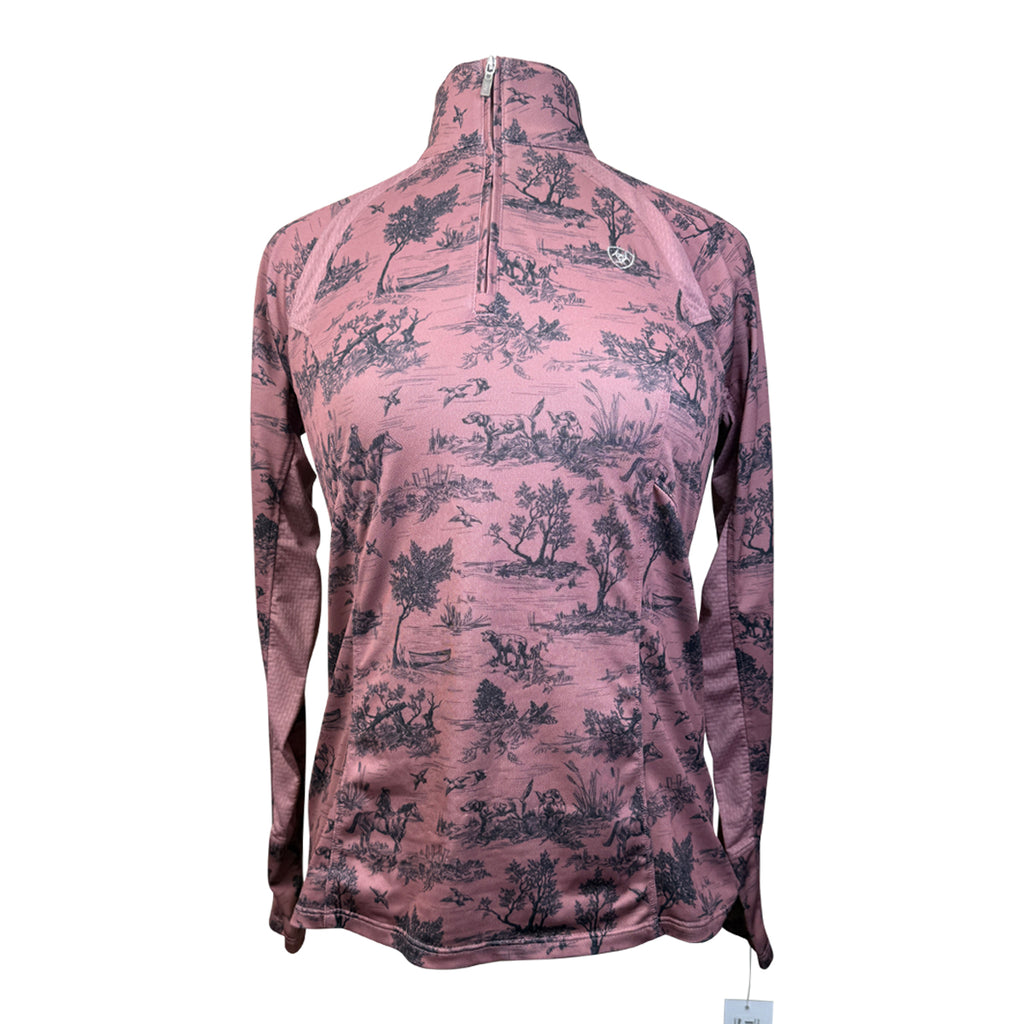 Ariat 'Sunstopper 2.0' Baselayer in Mauve Fox Hunting