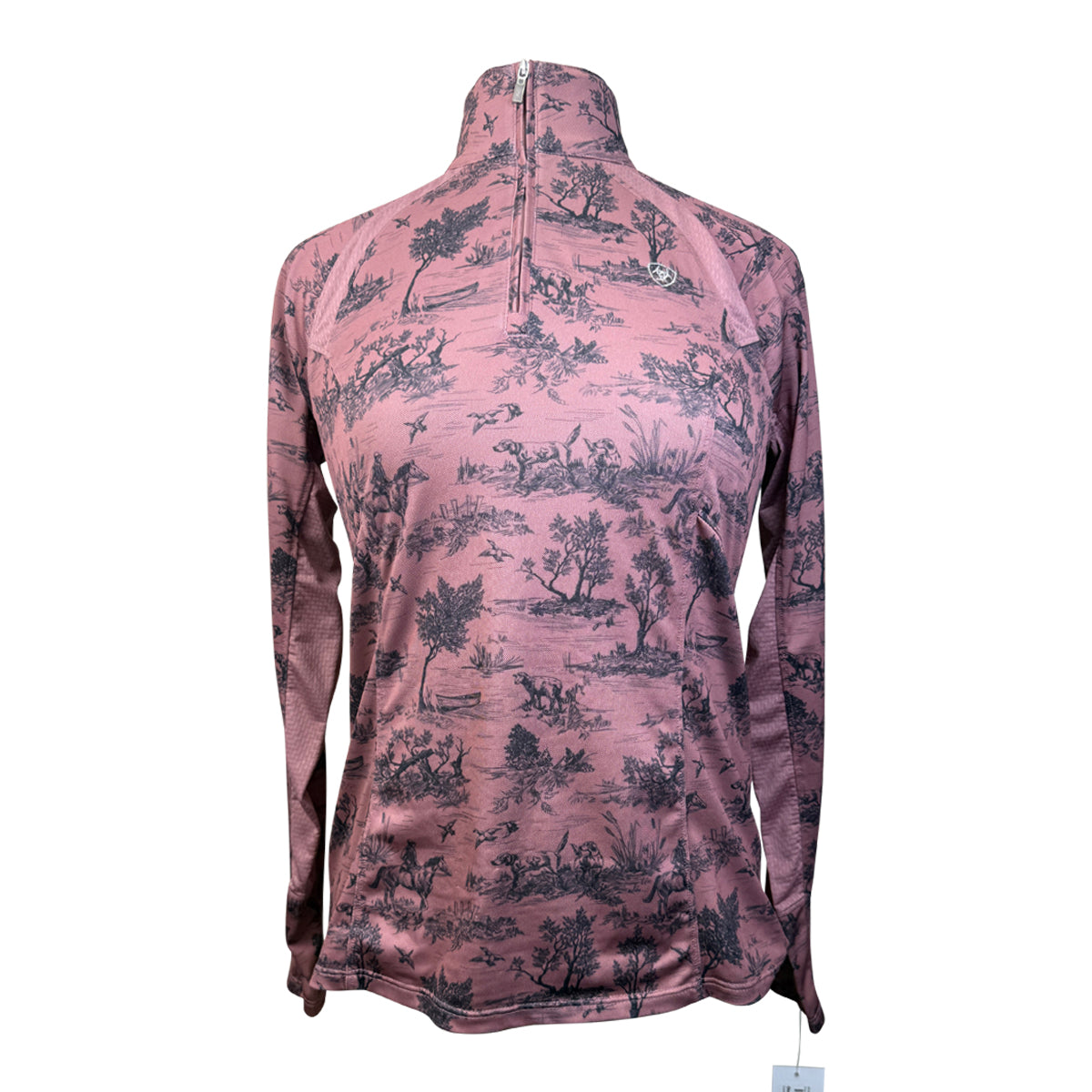 Ariat 'Sunstopper 2.0' Baselayer in Mauve Fox Hunting