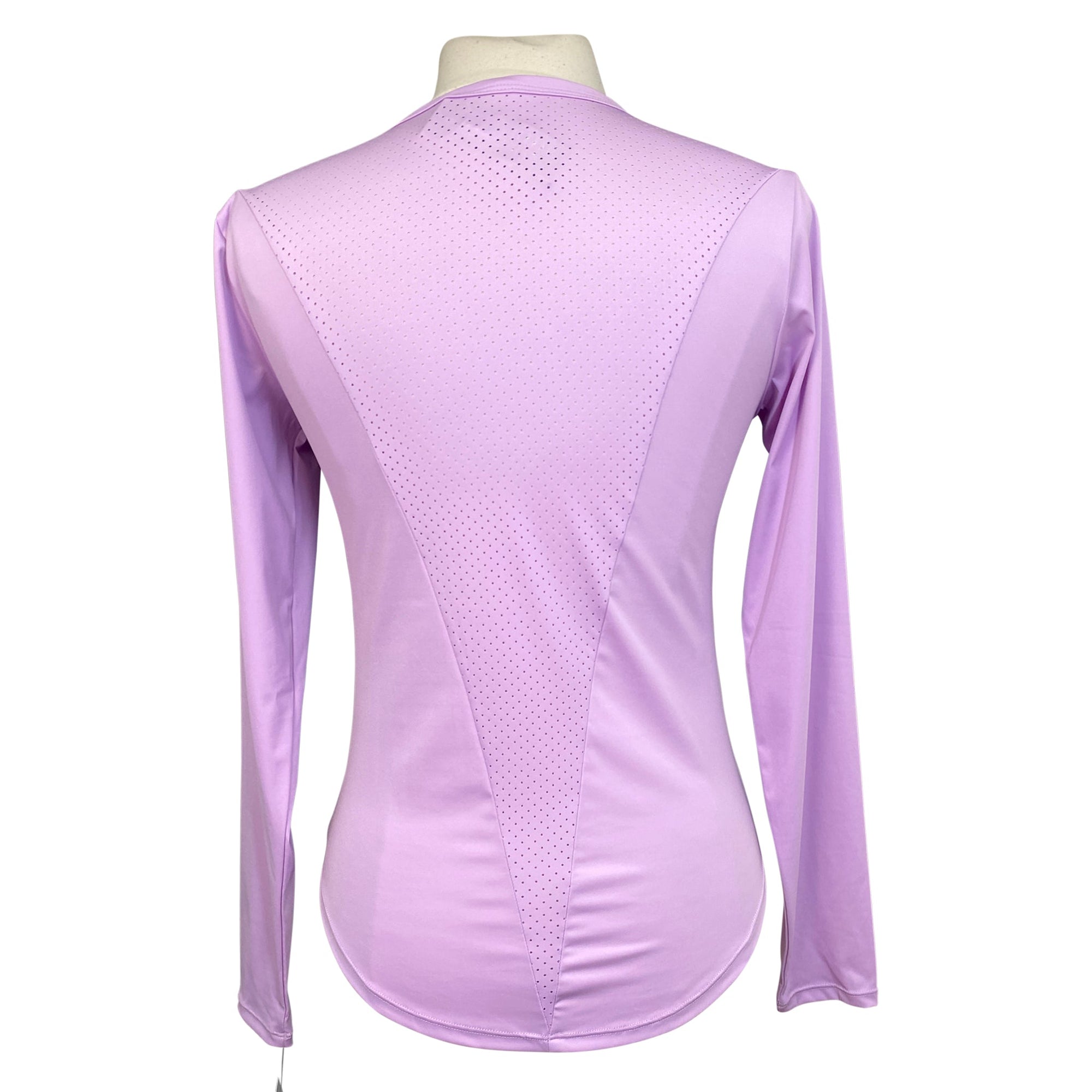 Free Ride Relaxed Athletic Long Sleeve Top in Lavendar - Women's Medium