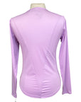 Free Ride Relaxed Athletic Long Sleeve Top in Lavendar - Women's Medium