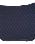 Cavelleria Toscana Circular Quilted Jersey Dressage Saddle Pad in Black