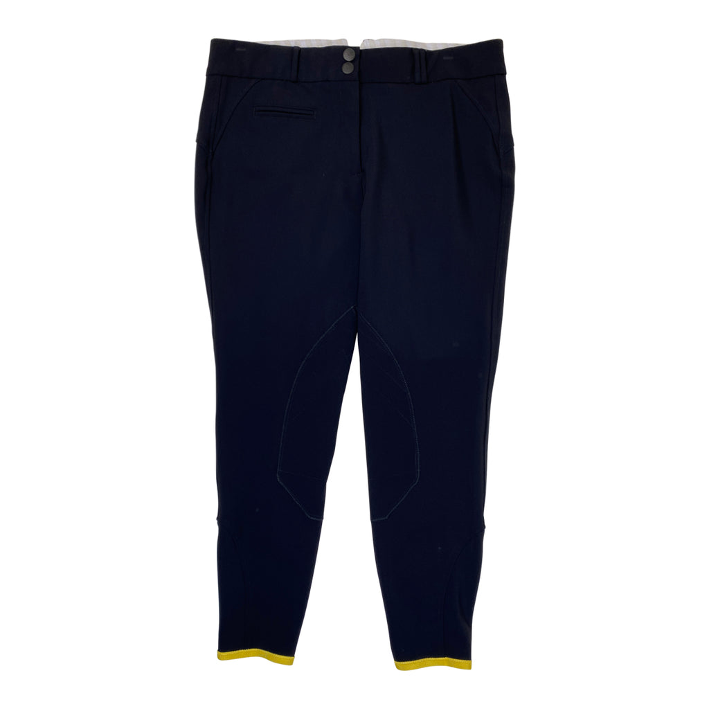 Callidae 'The Lightweight Tech C Breech' Knee Patch Breeches in Black
