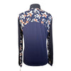 Novella Equestrian 'The Diva' Long Sleeve Shirt in Navy