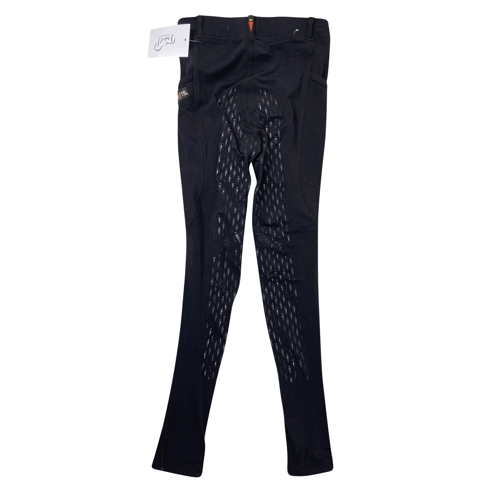 Kerrits Kids' 'Ice Fil' Tech Tights in Black - Children's Medium
