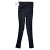 Back of Kerrits Kids' 'Ice Fil' Tech Tights in Black - Children's Medium
