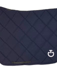 Cavalleria Toscana Diamond Quilted Jersey Dressage Saddle Pad in Navy