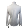 Ariat Long Sleeve 'Pro Series' Show Shirt in White/Pinstripe