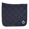 Cavalleria Toscana Diamond Quilted Jersey Dressage Saddle Pad in Black