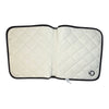 Cavalleria Toscana Diamond Quilted Jersey Dressage Saddle Pad in Black