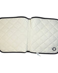 Cavalleria Toscana Diamond Quilted Jersey Dressage Saddle Pad in Black