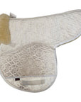 Werner Christ Horse Champ Sheepskin Dressage Pad in White